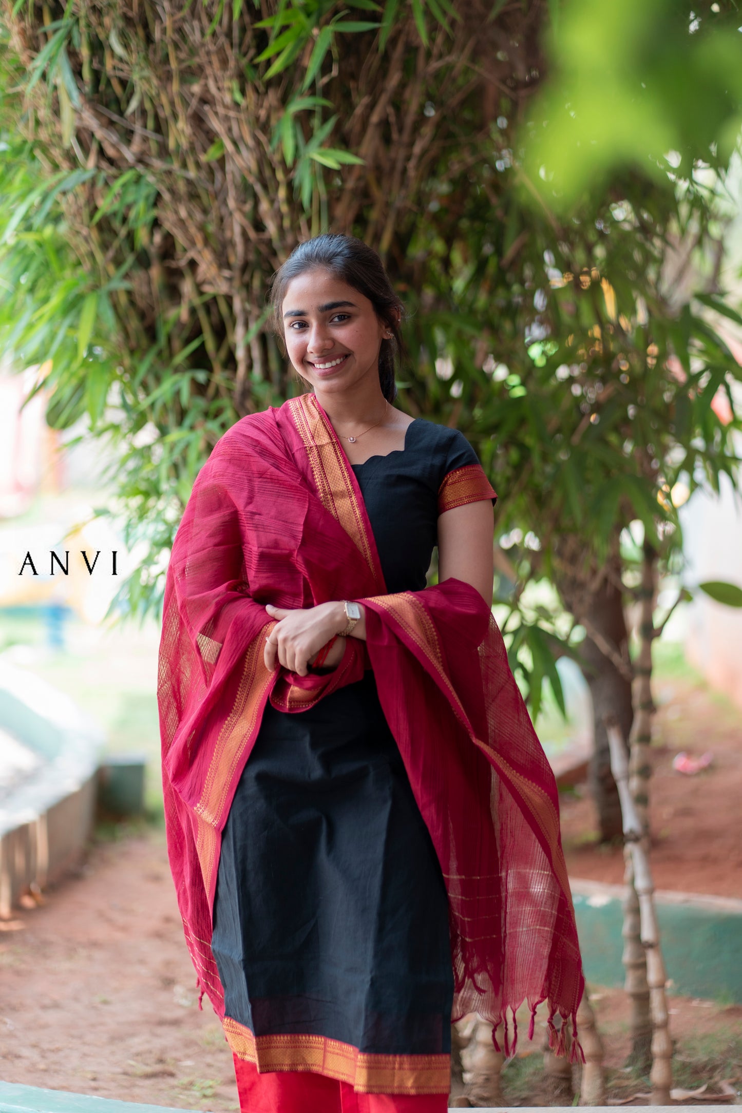 AL 399 Mangalagiri cotton 3 piece set