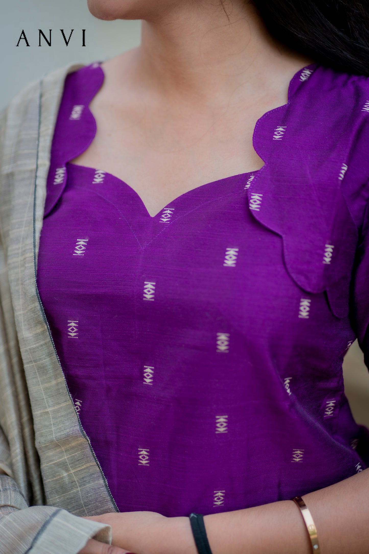 Raw silk kurta set with duppatta (with lining)