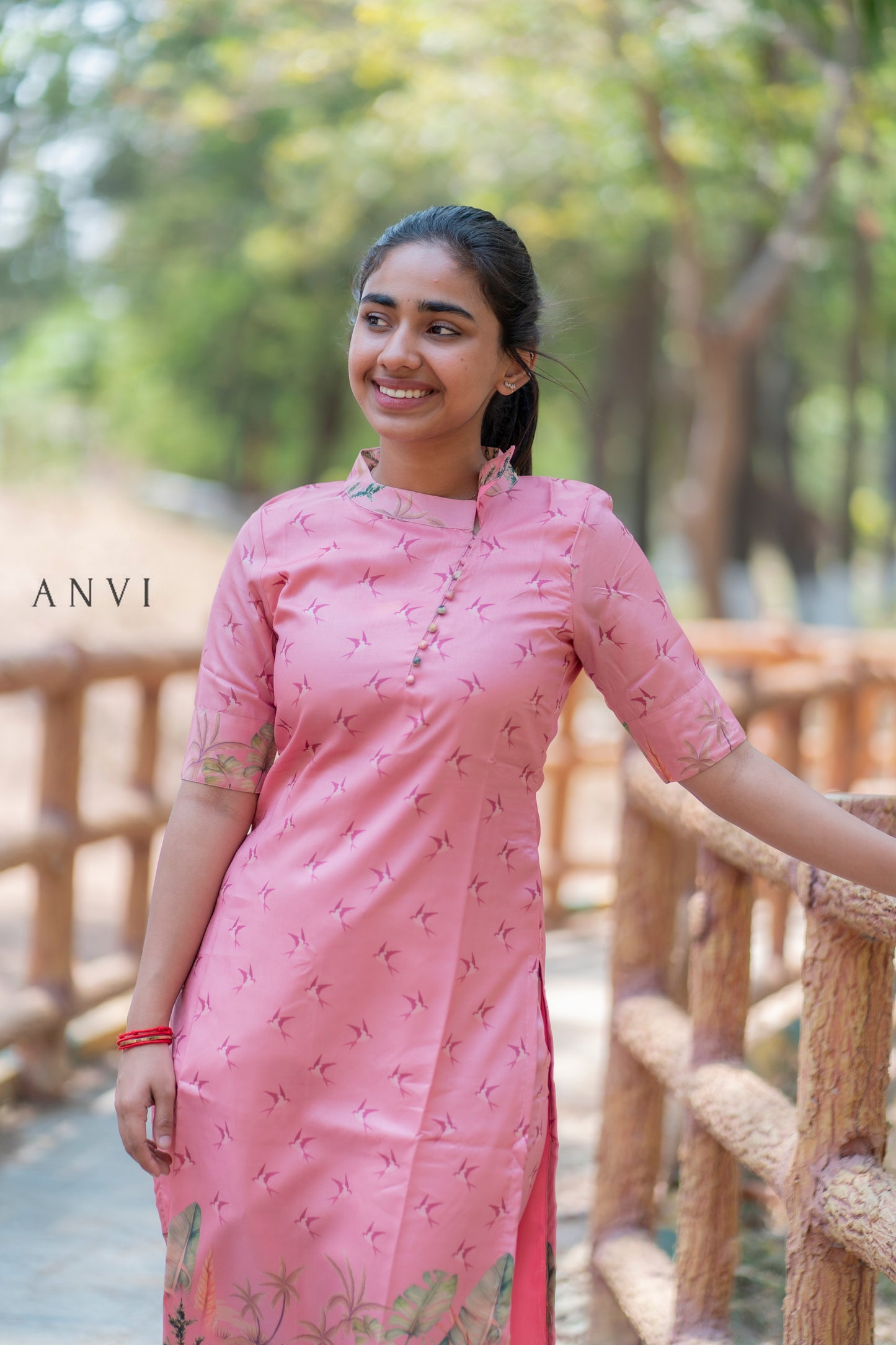 Semi tussar co ords with lining